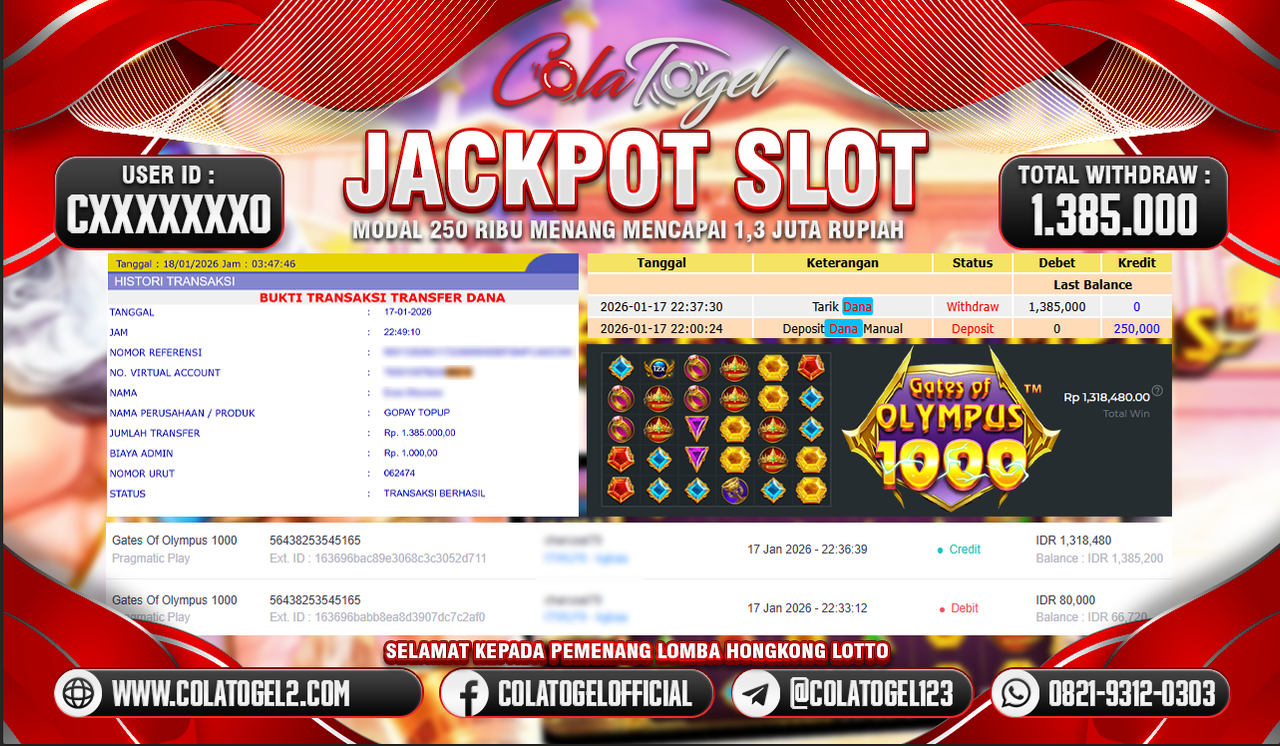JACKPOT SLOT GACOR!!