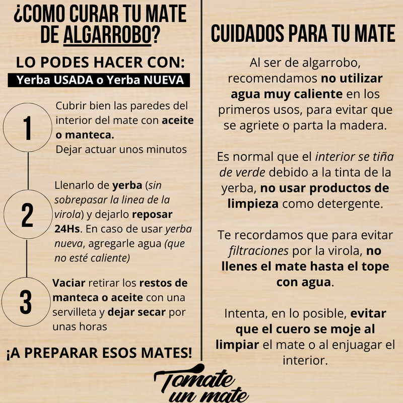 MATE DE ALGARROBO