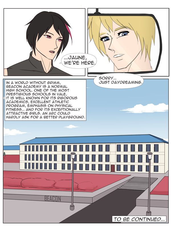 Arcadia Illustrated Chapter 2 ShamelessSelfInsert RWBY [Archive