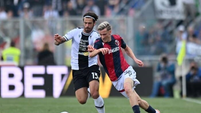 Bologna vs Udinese, 02h45 ngày 24/02