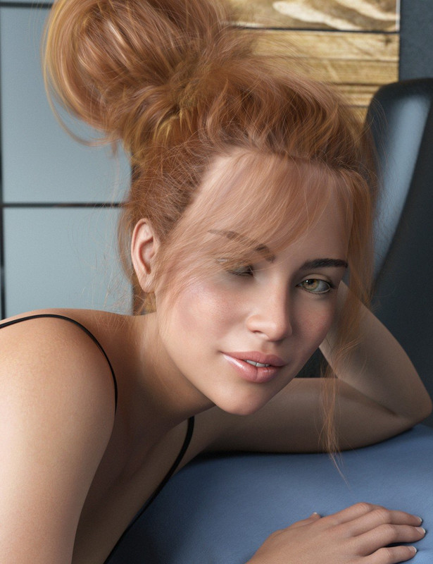 Everyday Updo 2 Hair for Genesis 3 and 8 Everyday Updo 2 Hair for Genesis 3 and 8
