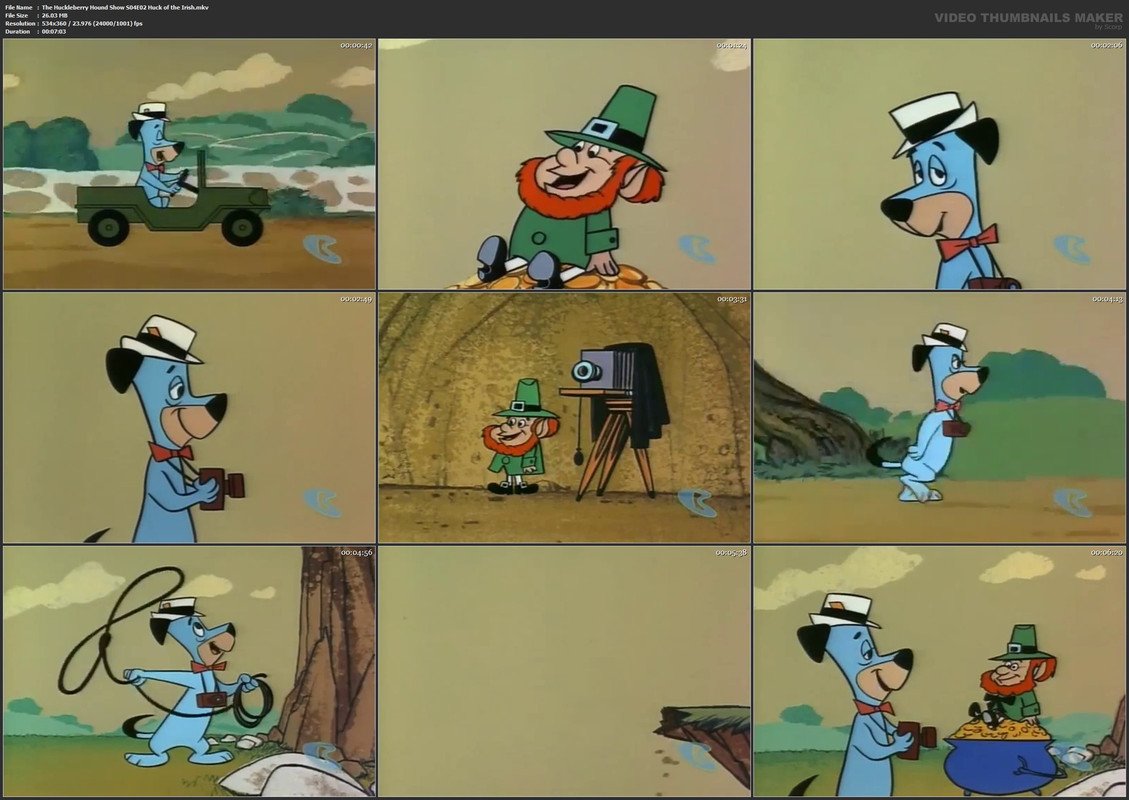 The Huckleberry Hound Show S04E02 Huck of the Irish.mkv