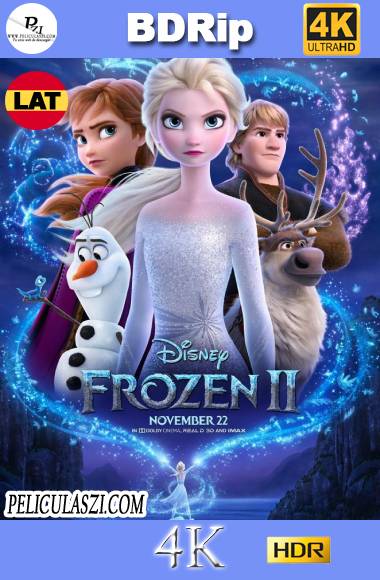 Frozen 2 (2019) UHD BDRip 4k HDR Dual-Latino