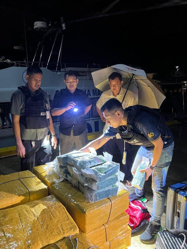 seven chinese arrested 840kg drugs guns koh russei cambodia news 2026 45453435