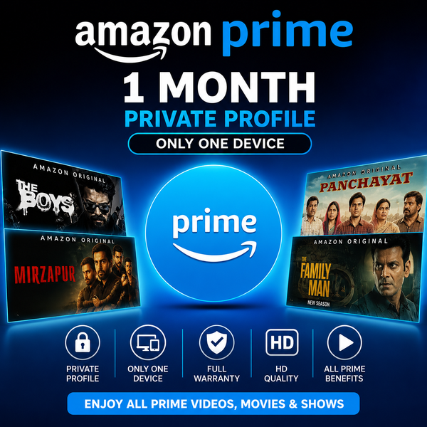 Amazon Prime Membership — 1 Month