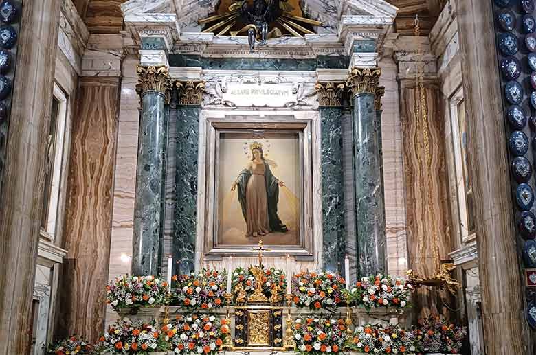Sant'Andrea delle Fratte: il santuario della Madonna del Miracolo dans Alfonso Maria Ratisbonne madonnadelmiracolo