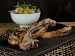 Costelles De Xai A La Planxa