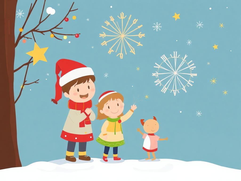 Why do children celebrate the new year on January 1st