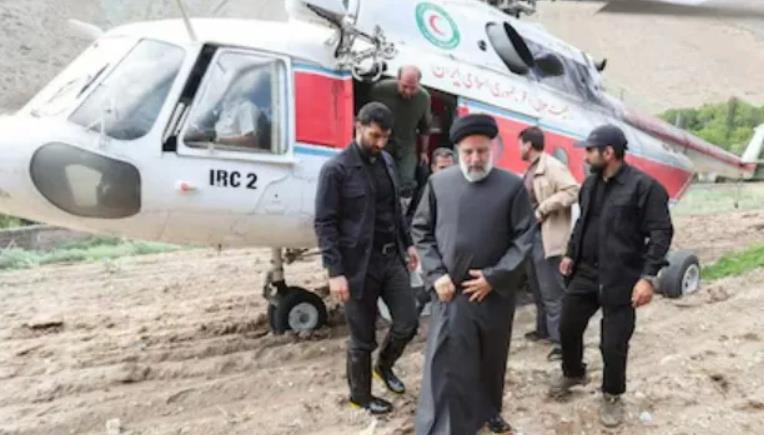 Helicóptero de Raisi en Irán