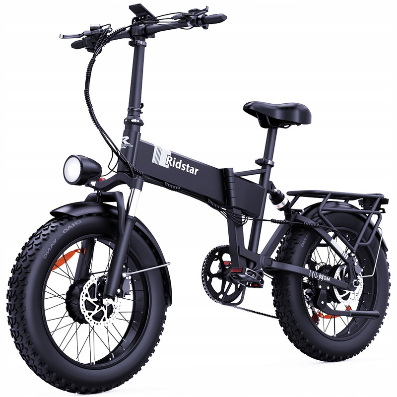 Ridstar Skladany Pojazd Elektryczny 2000W 23AH 50km h Podwojny Silnik 20 Rodzaj przerzutki zewnetrzn