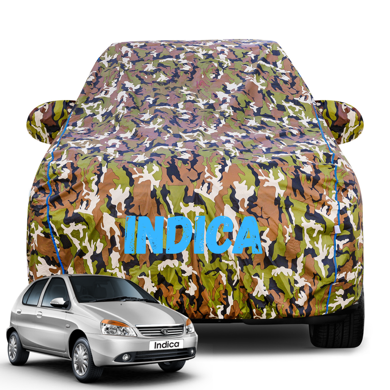 Indica Army Car Cover
