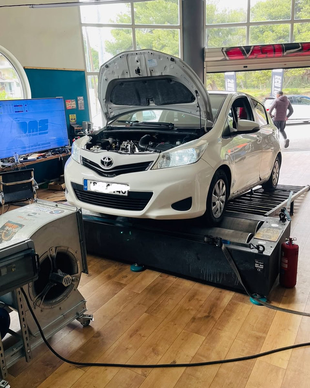 Toyota Yaris D4D dyno tuning Greece