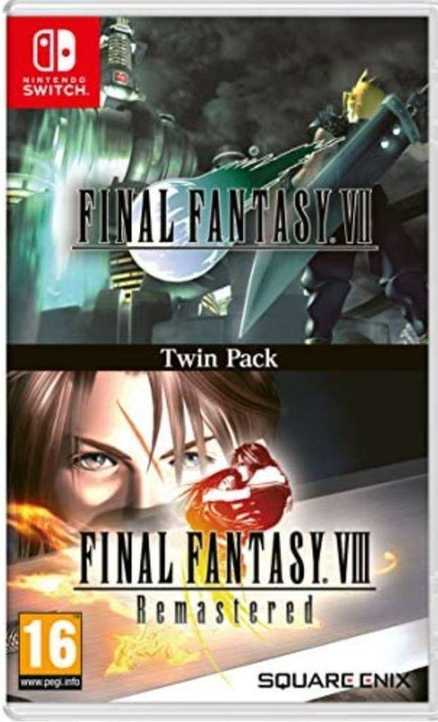 Amazon: Final Fantasy VII and Final Fantasy VIII Remastered - Twin Pack (Nintendo Switch) 