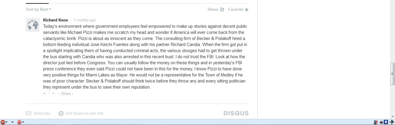 richard knox fbi arrests mayor of miami lakes cr