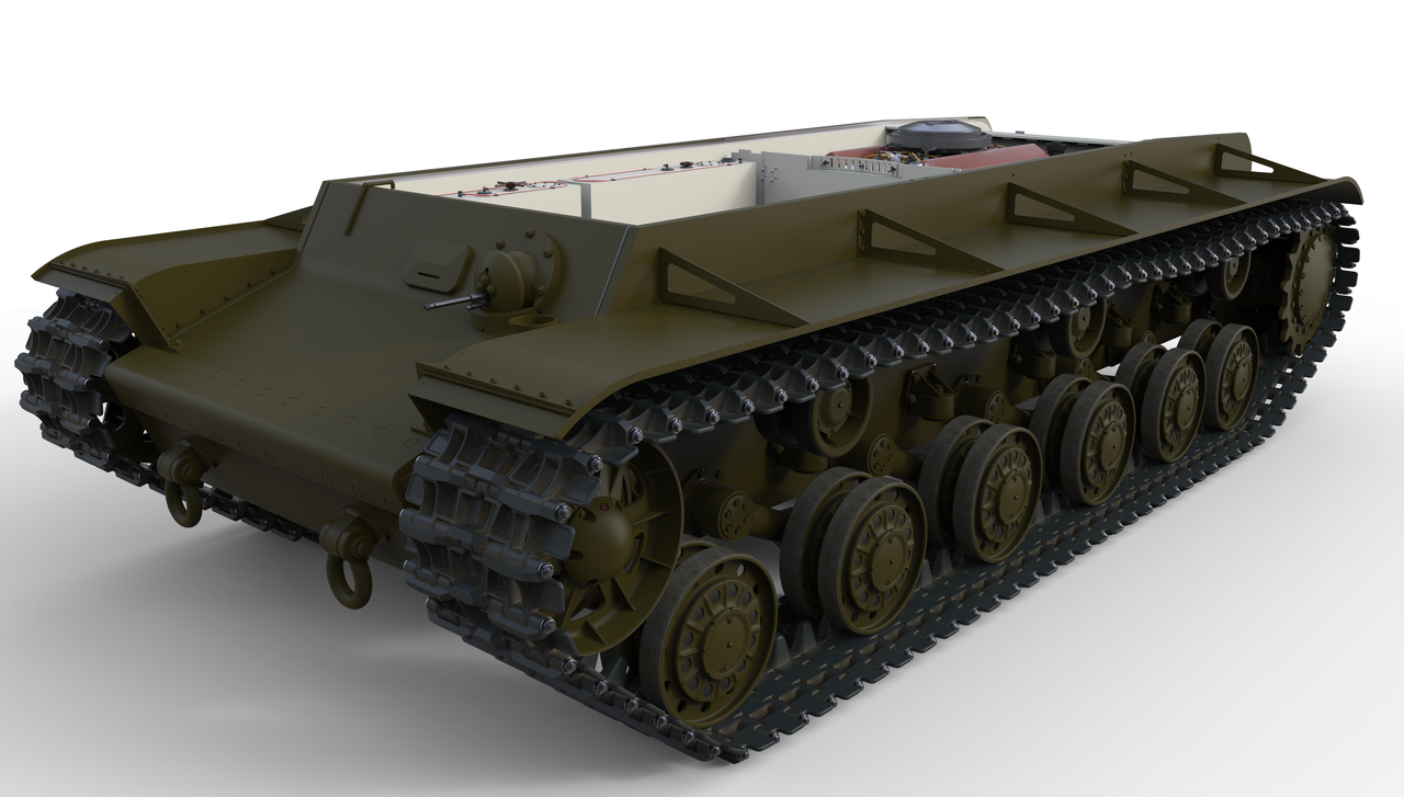 Танк КВ (общая сборка).322