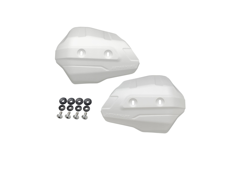 ZETA SCUDO Handschalen fr Armor Handprotektoren WEISS