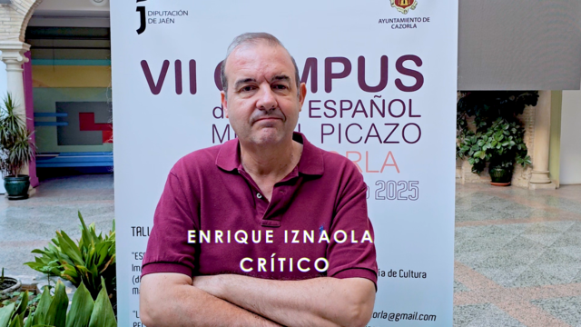 ENTREVISTA A ENRIQUE IZNAOLA, GESTOR CULTURAL Y CRÍTICO CINEMATOGRÁFICO, EN EL CAMPUS DE CINE DE CAZORLA