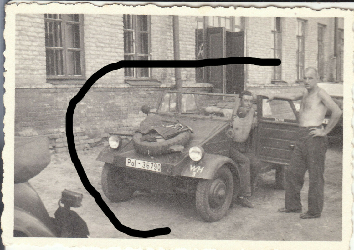 Polizei VW Typ 82 Kübelwagen WH-36790