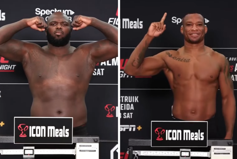 Кантар преди UFC on ABC: Розенструик - Алмейда