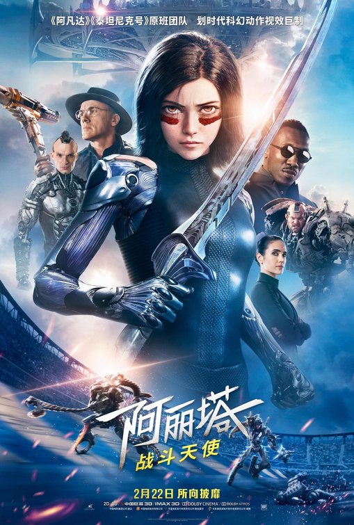 Alita Battle Angel 2019 English Full Movie HC HDRip 350MB MKV