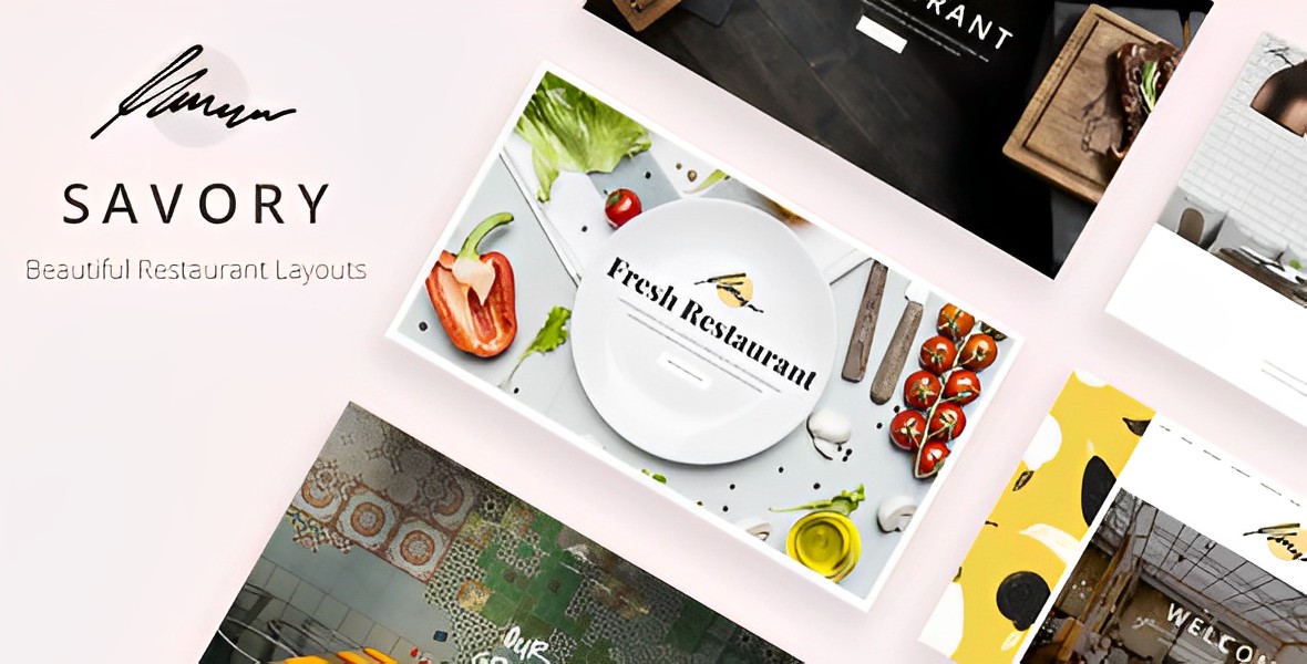 Savory – A Beautiful Restaurant WordPress Theme