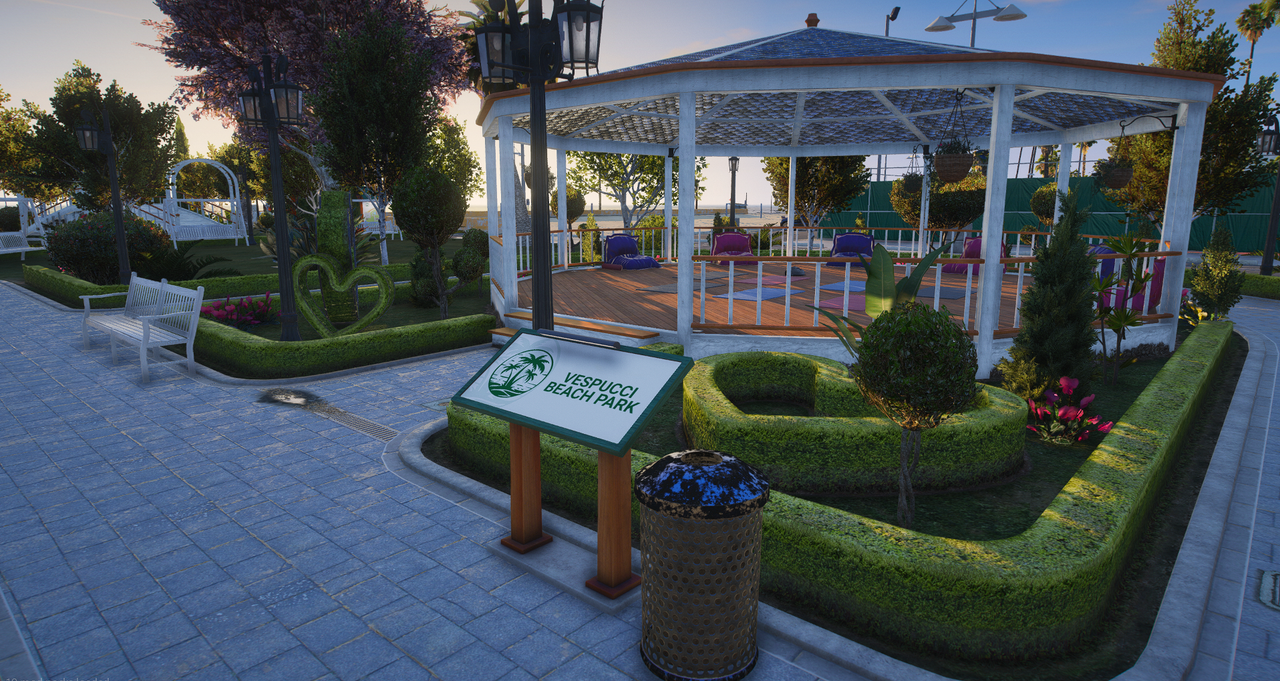 Vespucci Beach Park I Fivem Map
