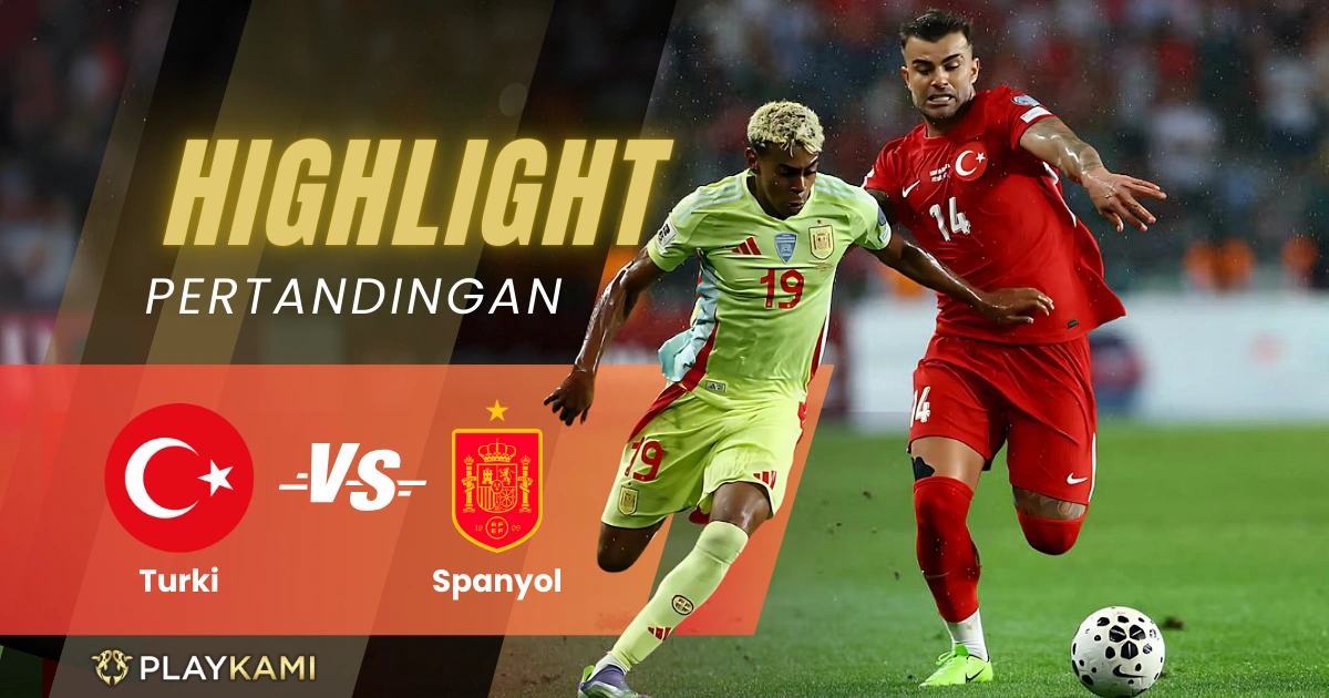 La Furia Roja Bungkam Turki 6-0
