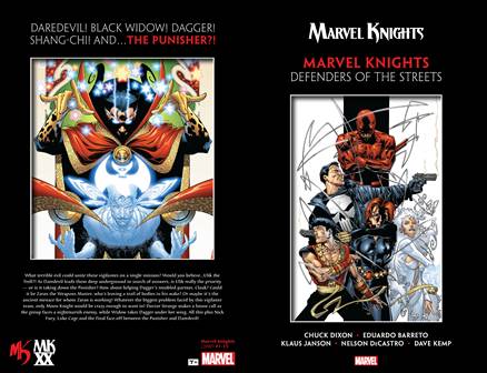 Marvel Knights by Dixon & Barreto - Defenders of the Streets (2018)