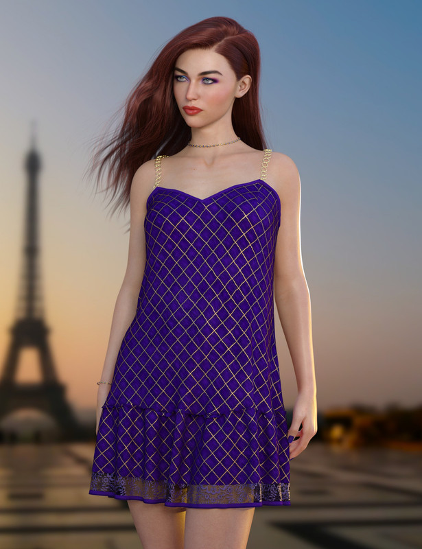 dForce Katrina Outfit for Genesis 8 and 8.1 Females dForce Katrina Outfit for Genesis 8 and 8.1 Females