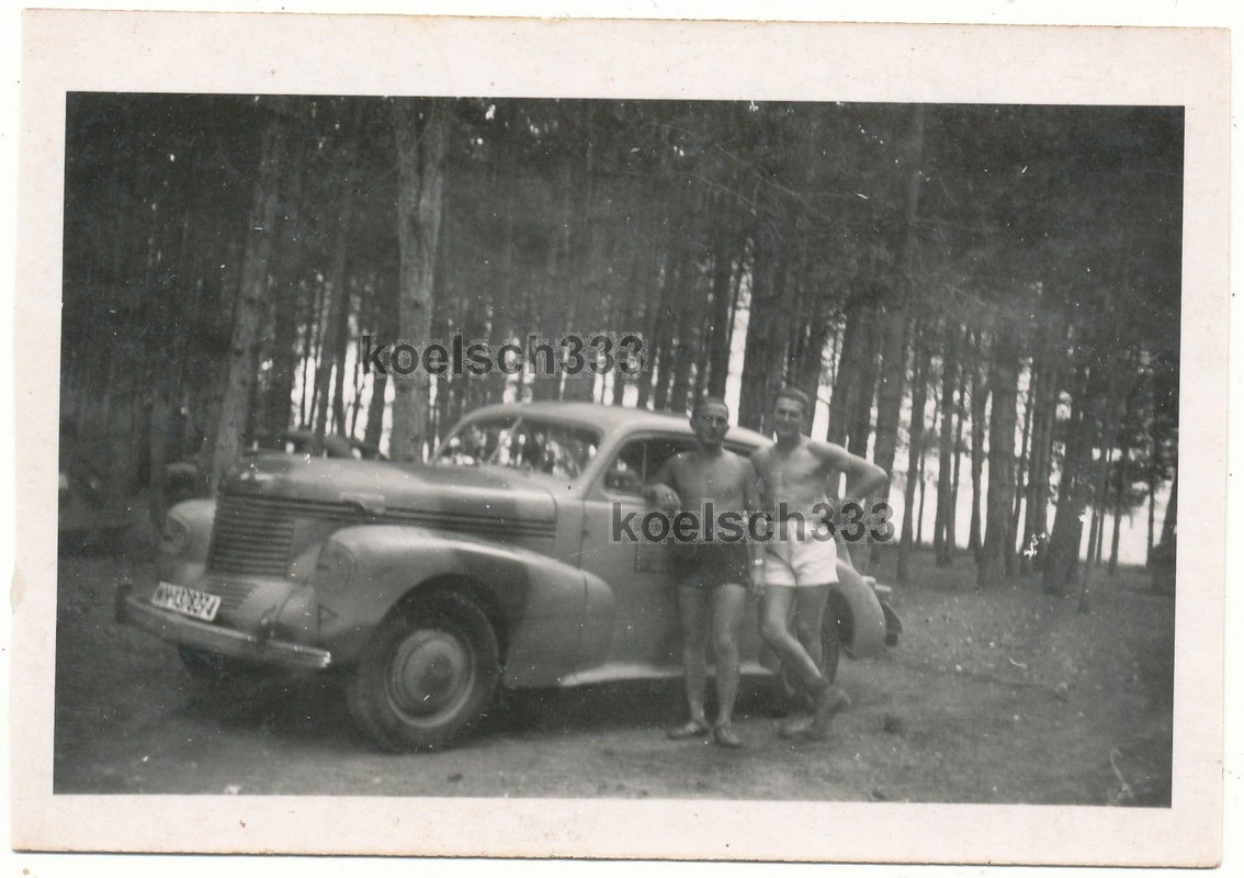 Opel Kapitän PKW Wehrmacht Südfront Tarnlackieru