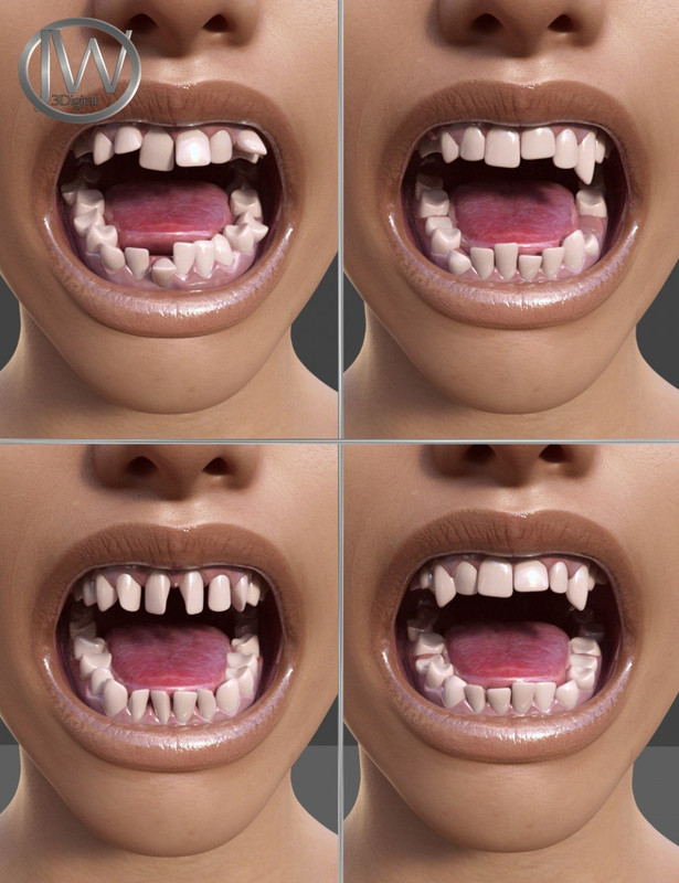 teeth master control for genesis 8 female 00 main daz3d 1