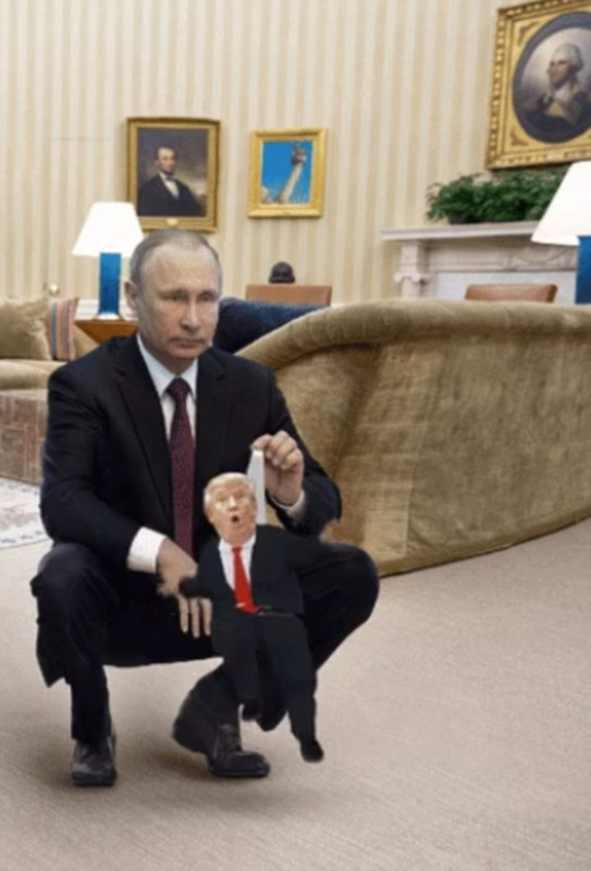 TACO Putin's Poodle Trump, The NaziruSSian Puppet!