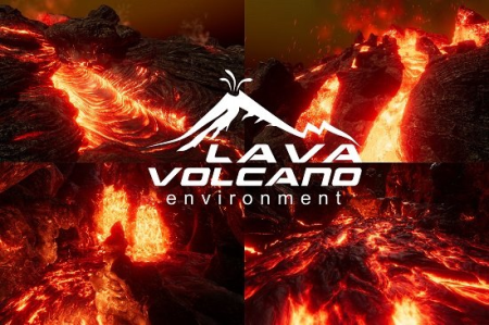 Unity Asset - L.V.E 2019 – Lava & Volcano Environment 2019 v1.7.9