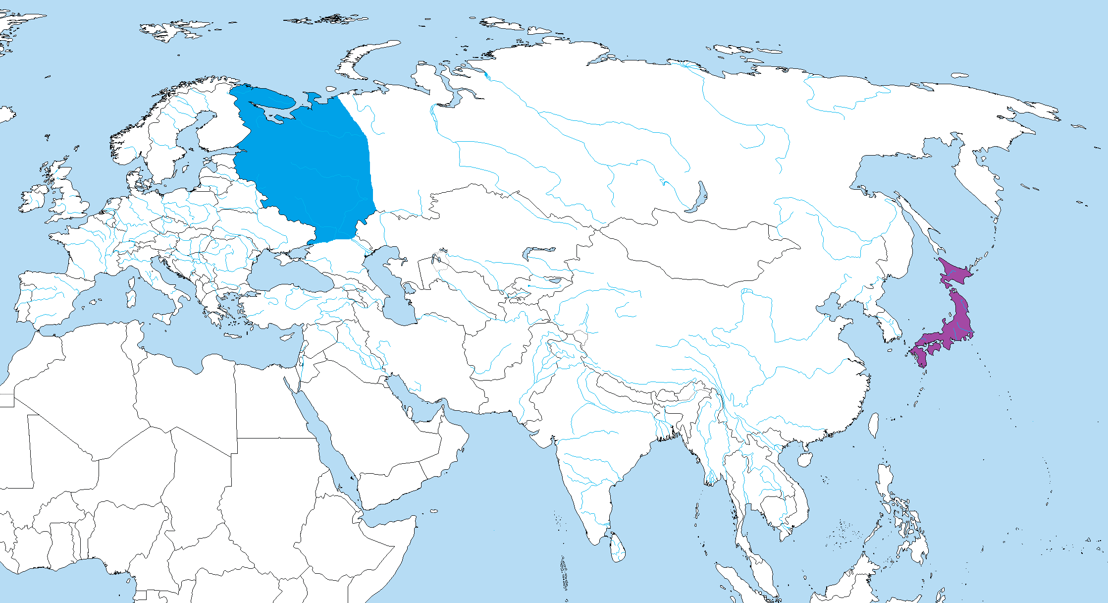 Карта евразии заполненная. Контурная карта Евразии. Политическая контурная карта Евразии. Политическая карта Евразии контурная карта.