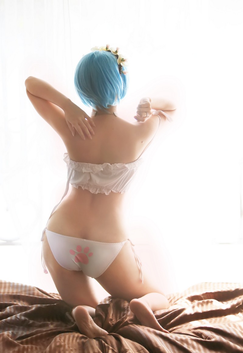 Hana Bunny 蕾姆 Cosplay写真｜Re Zero Rem 高清图片合集[15P-12.2M]插图6