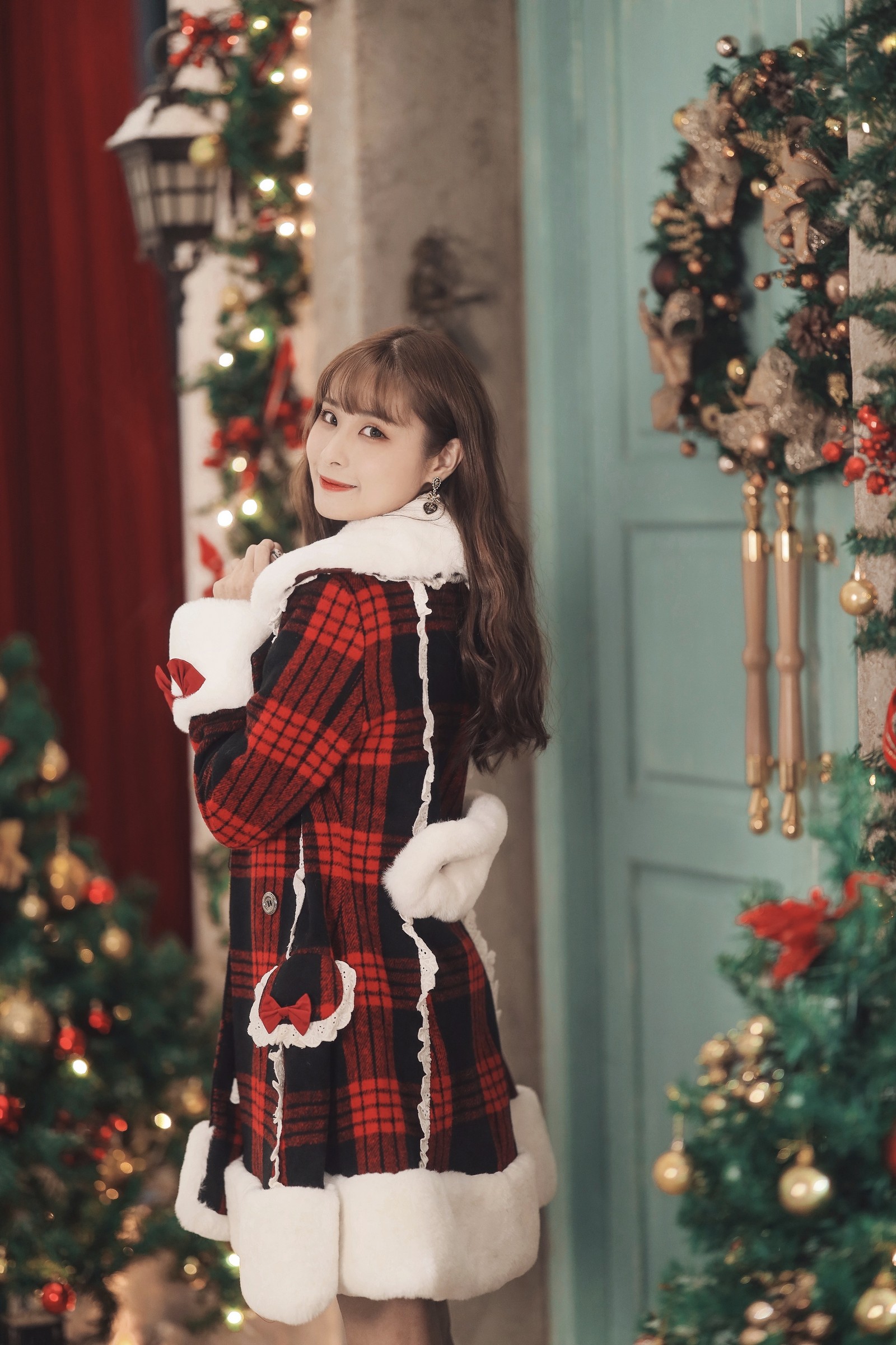 泥泥汝 圣诞主题 A 写真图集｜节日风格高清摄影（50P｜192MB）插图9
