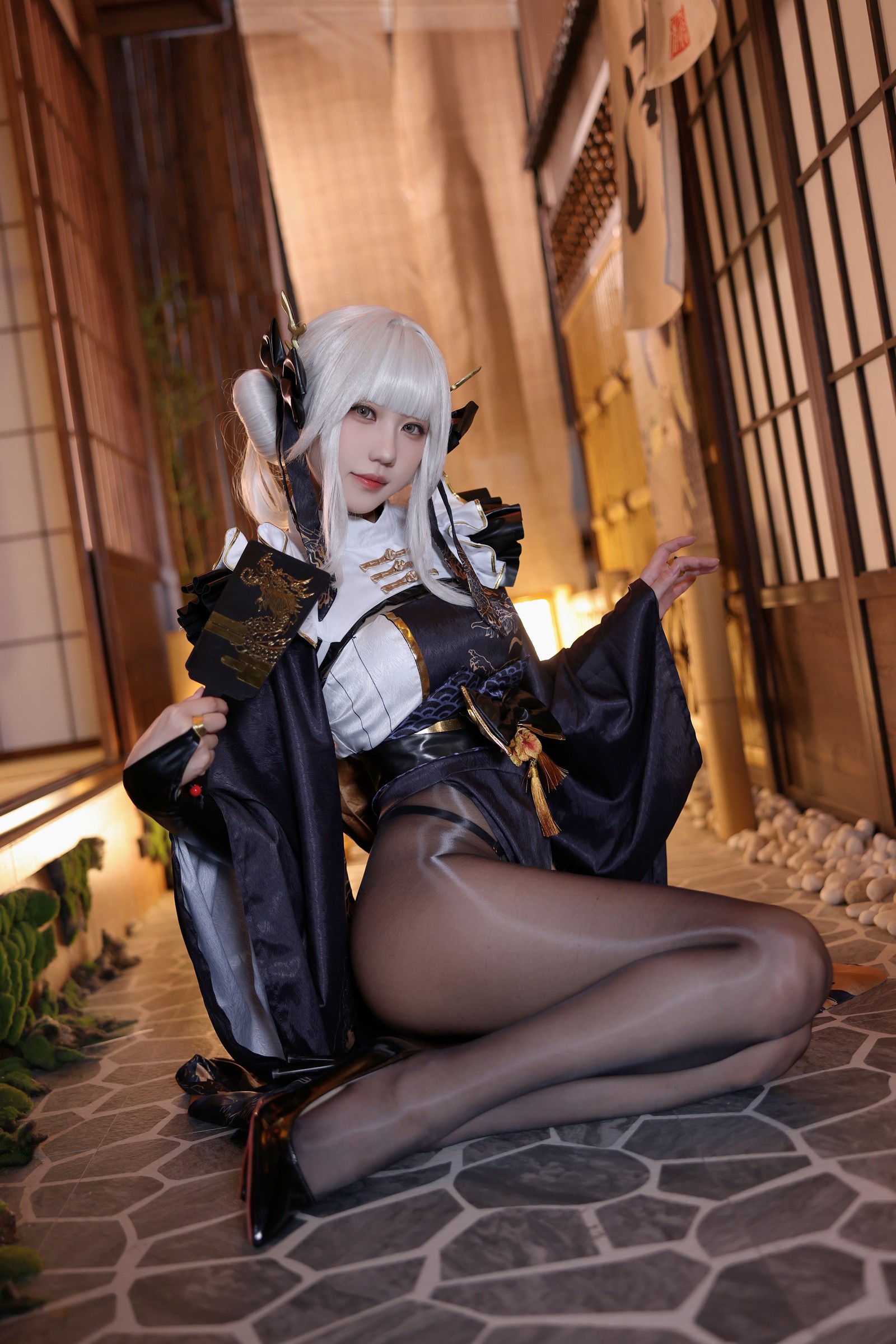 无影喵喵 NIKKE 胜利女神 布兰儿 Cosplay 写真＋视频合集｜高清大图（100P｜7V｜3.06GB）插图