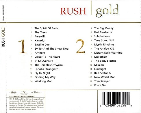 Rush - Gold [2CD] (2006)