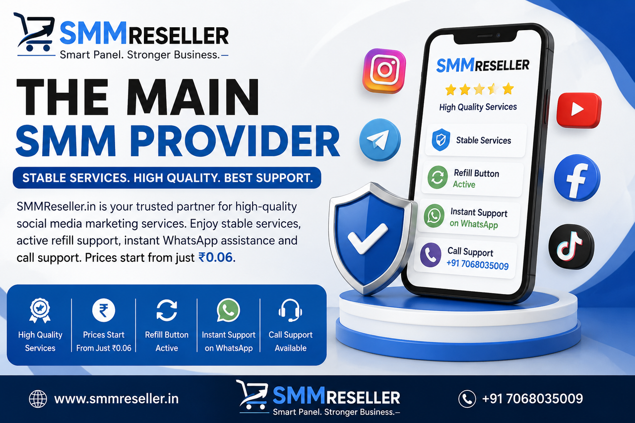 The Main SMM Provider | Stable & High-Quality Services