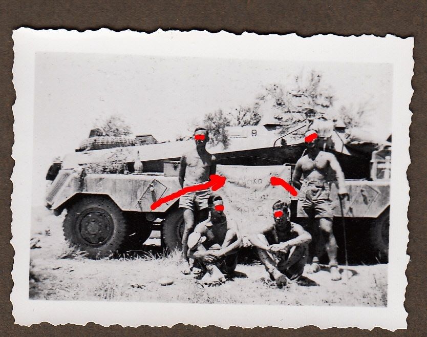 Spähwagen Panzer-Aufklärungs-Abteilung 33 Afrika