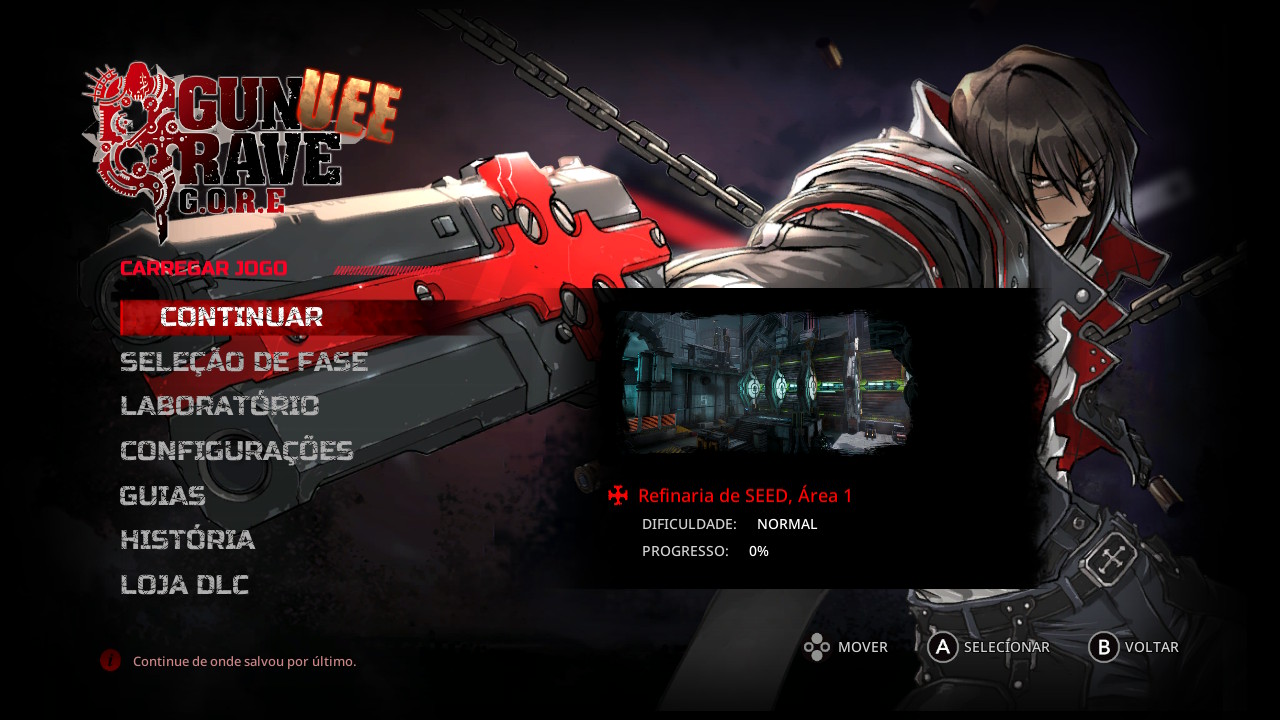 Recurso 'Gungrave G.O.R.E Ultimate Enhanced Edition'