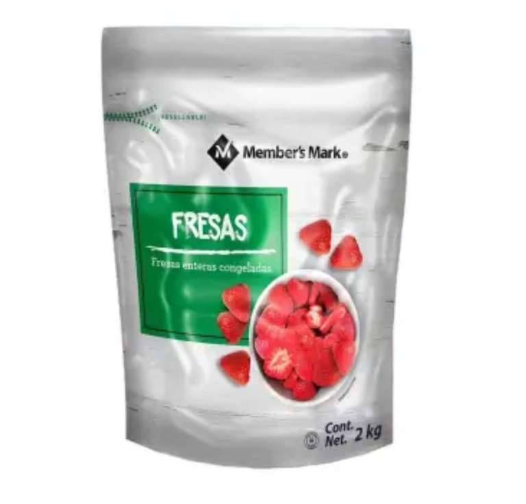 Sam's club: Fresas Congeladas Member's Mark Enteras 2 Kg (agregando a carrito)