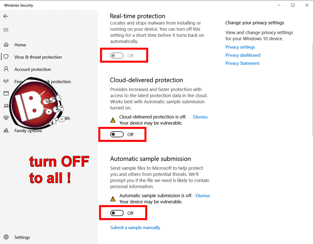 100% Disable Windows Defender for Windows 10 - bestbots.ro Forum