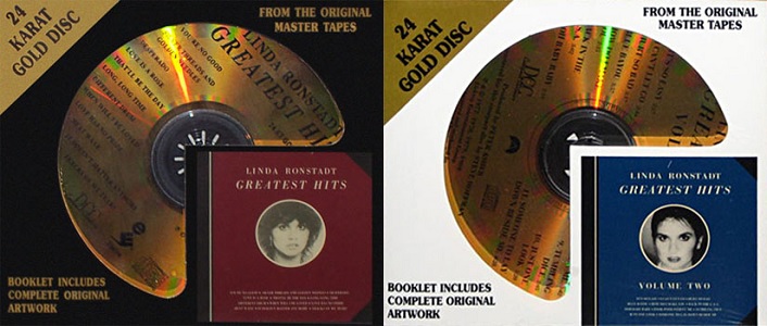 Linda Ronstadt - Greatest Hits Vol.1 & Vol.2 [DCC, 24-karat Gold Disc Remastered]