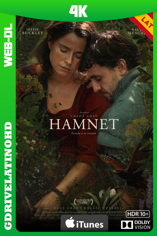 Hamnet (2025) WEB-DL 4K DV HDR10+ Latino-Inglés