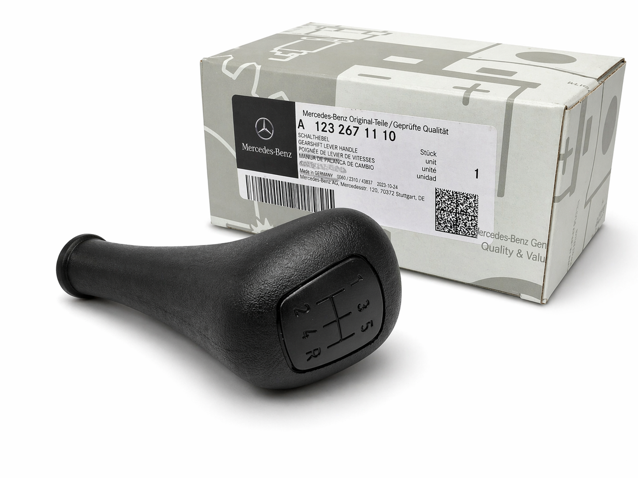 Pommeau de levier de vitesse Mercedes-Benz 5 vitesses A1232671110