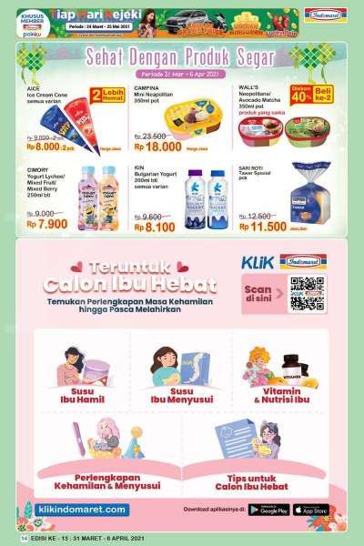 Promo Indomaret 31 Maret 2021 - 6 April 2021
