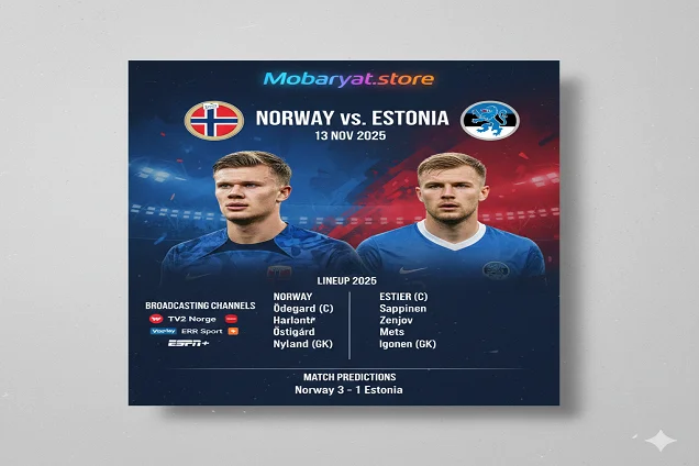 النرويج وإستونيا بث مباشر هل يحسم هالاند التأهل في الجولة قبل الأخيرة