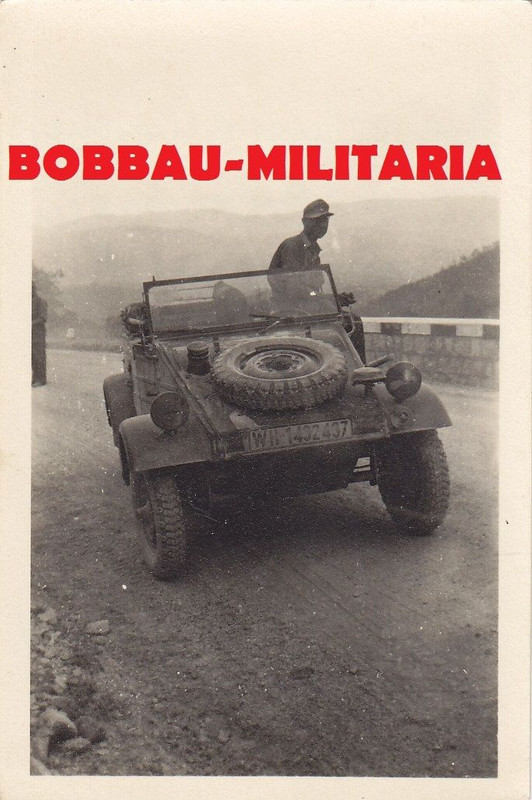 VW Kübelwagen Typ 82 Kübel Süd-Italien Sizilien 