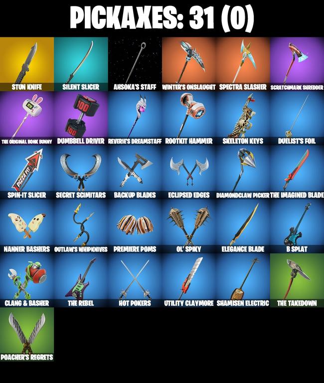 pickaxes comp